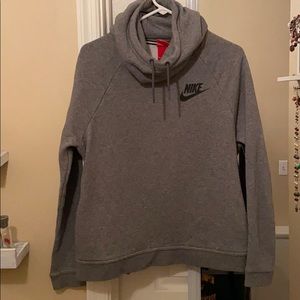 Cowl neck sweatshirt